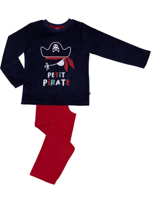 Pyjama   PIRATE marine/rouge - MON P'TIT DODO - Kiabi