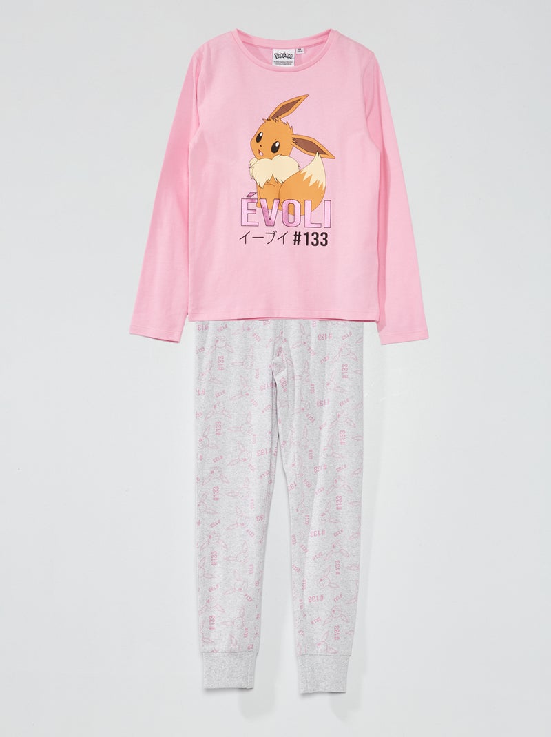 Pyjama 'Pokémon' - 2 pièces Rose - Kiabi