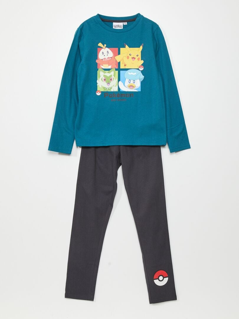 Combinaison Pyjama Enfant  Combi Pyjama Étiqueté Pokemon