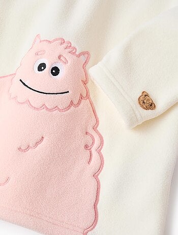 Pyjama Polaire avec Broderie