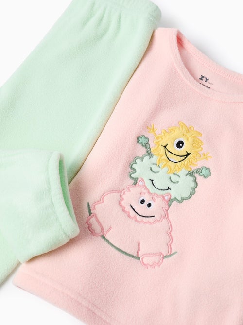 Pyjama Polaire avec Broderie - Kiabi