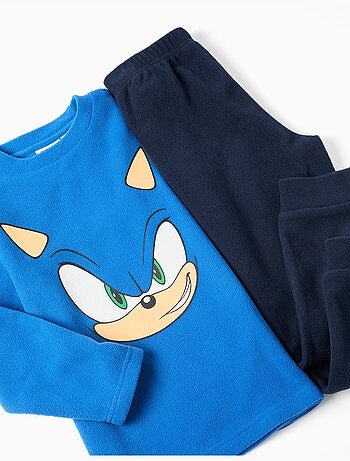 Pyjama polaire avec imprimé Sonic
