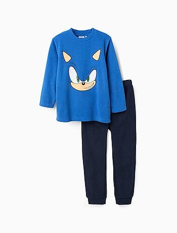 Pyjama polaire avec imprimé Sonic