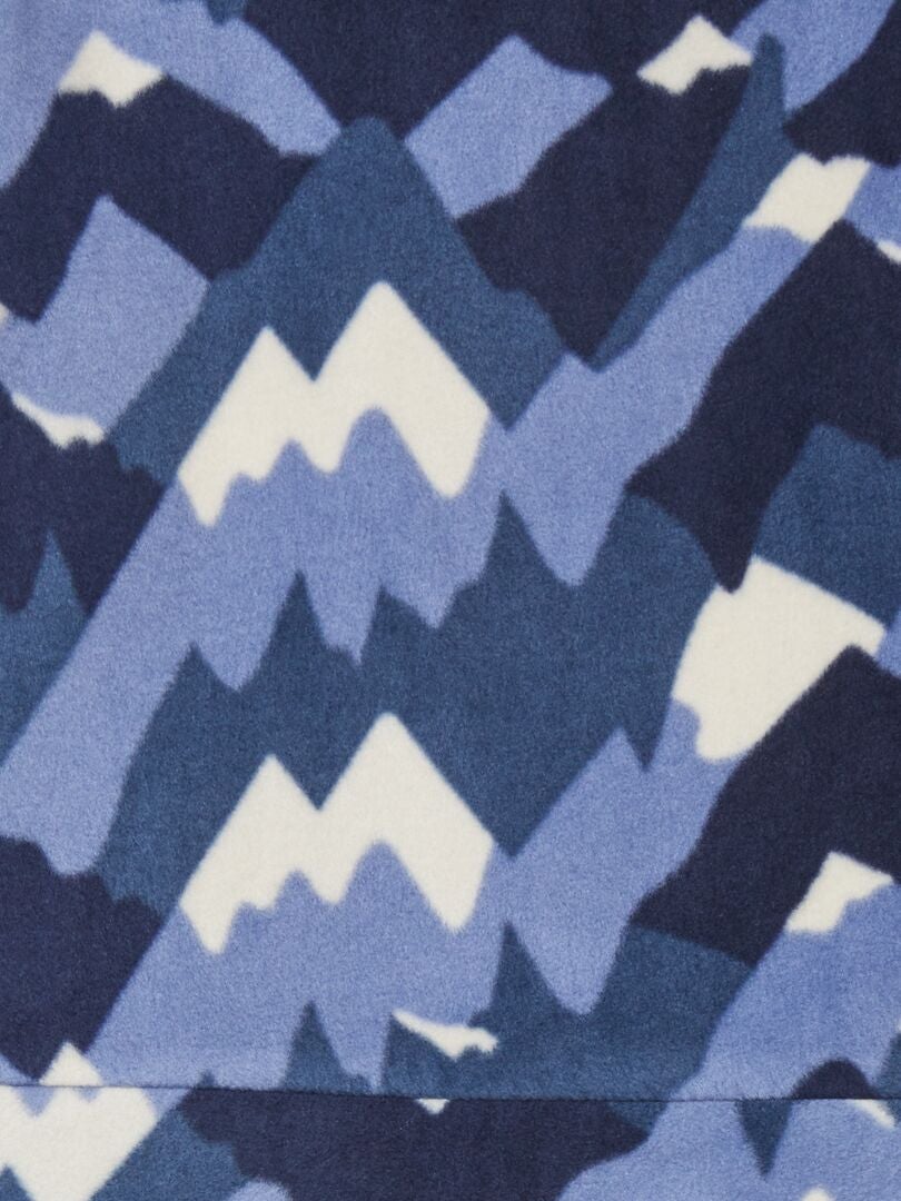 Pyjama polaire Bleu - Kiabi