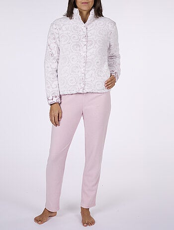 Pyjama polaire CIRCUS imprimé / rose - DODO