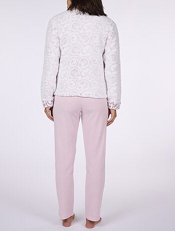 Pyjama polaire CIRCUS imprimé / rose - DODO