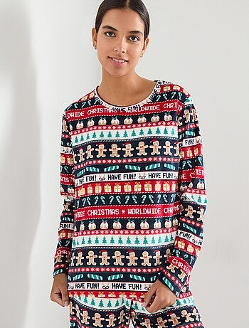 Pyjama polaire de Noël, MO Fashion