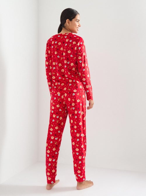 Pyjama polaire de Noël, MO Fashion - Kiabi