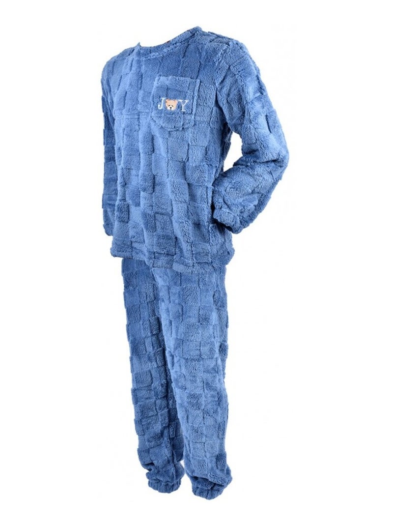 Pyjama POLAIRE ECO Bleu - Kiabi