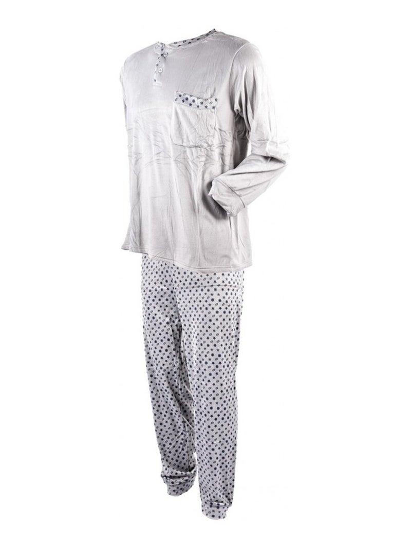 Pyjama POLAIRE ECO Gris - Kiabi