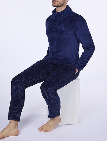 Pyjama polaire FOREST marine - DODO