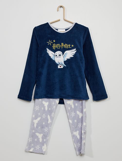 Pyjama polaire 'Harry Potter'                                         BLEU 
