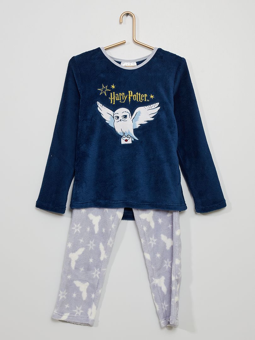 Pyjama polaire 'Harry Potter' BLEU - Kiabi