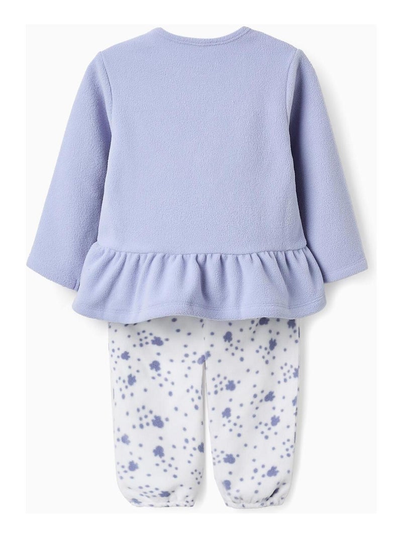 Pyjama polaire, imprimé Minnie MINNIE Bleu - Kiabi
