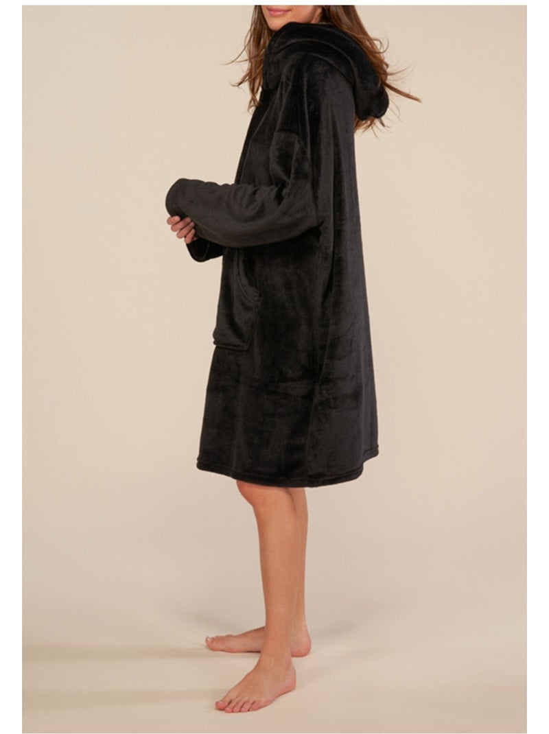 Pyjama Polaire Kebello Noir Noir - Kiabi