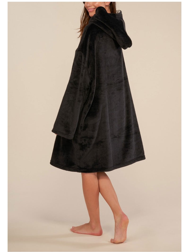 Pyjama Polaire Kebello Noir Noir - Kiabi