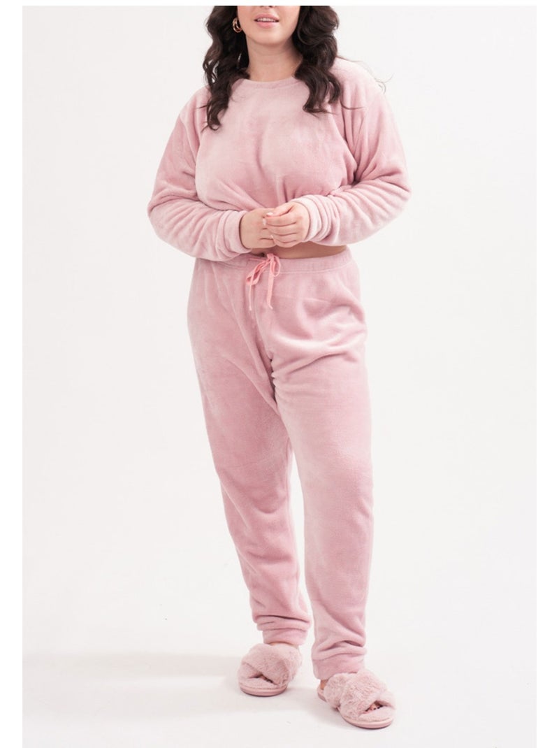 Pyjama Polaire Kebello Rose - Kiabi