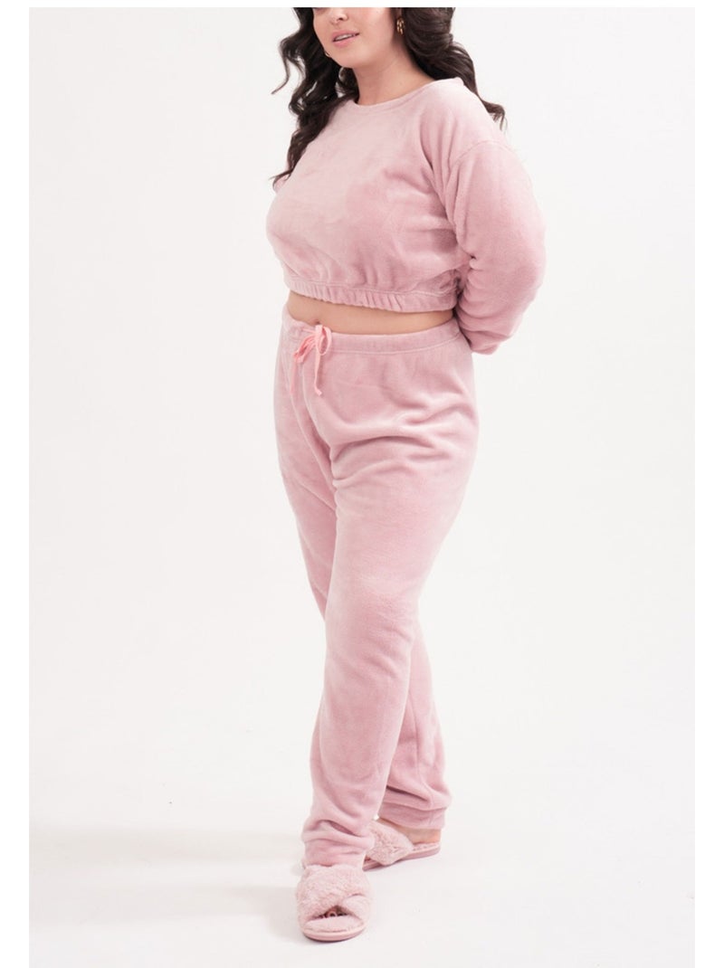Pyjama Polaire Kebello Rose - Kiabi