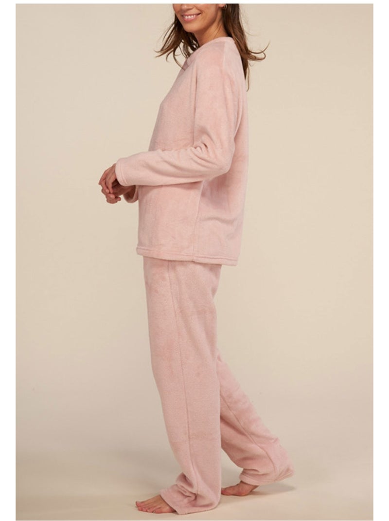 Pyjama Polaire Kebello Rose - Kiabi