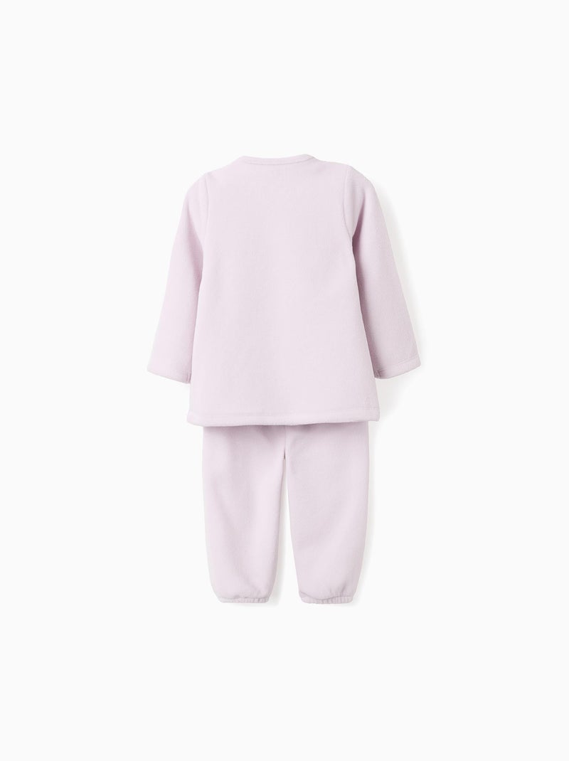 Pyjama Polaire 'Monstres des Émotions' Mauve lilas - Kiabi