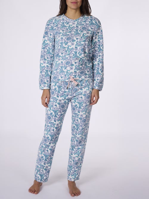 Pyjama polaire ORPHEE imprimé - DODO - Kiabi Pyjama polaire ORPHEE imprimé - DODO - Kiabi