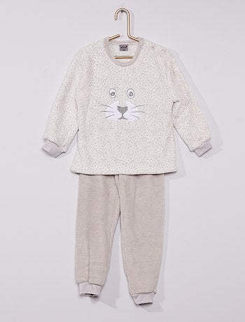 Pyjama polaire 'panthère'