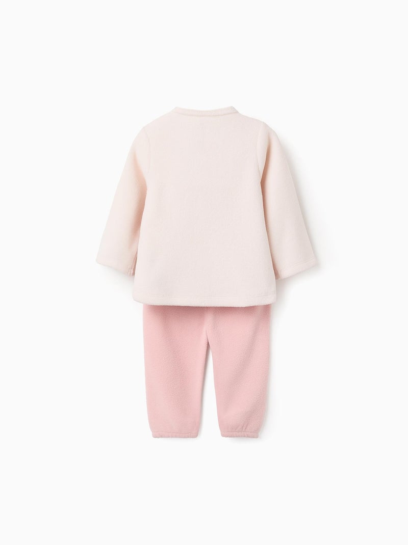 Pyjama Polaire Rose clair - Kiabi