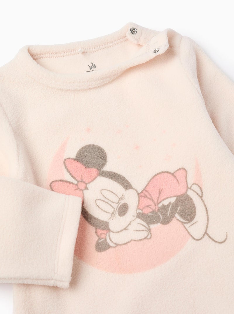 Pyjama Polaire Rose clair - Kiabi