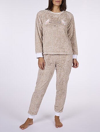 Pyjama polaire SOFA beige - DODO