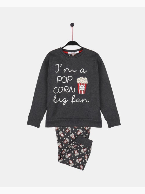 Pyjama popcorn à manches longues DIVER pour garçon - Kiabi