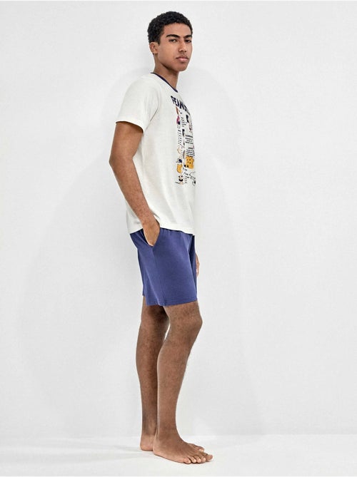 Pyjama pour homme à motif Peanuts - Kiabi