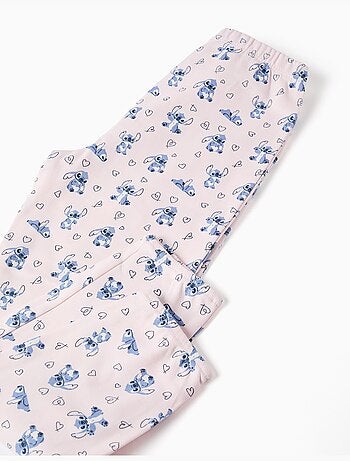 Pyjama qui brille dans le noir avec Stitch