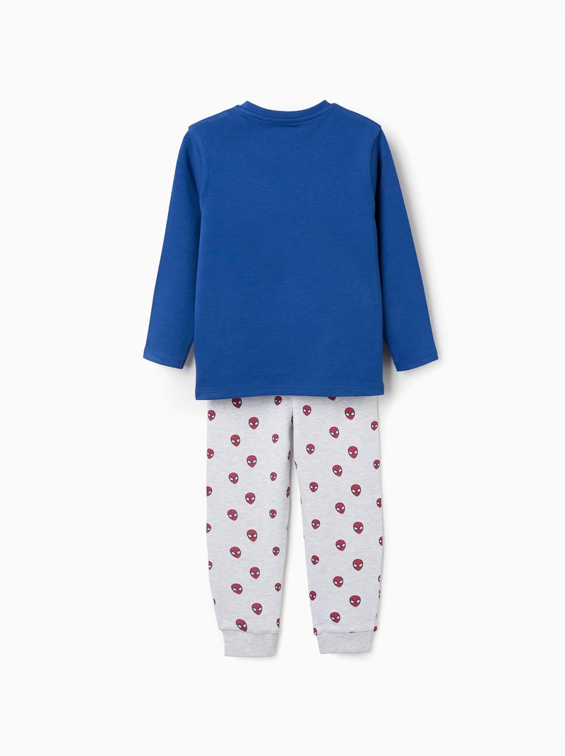Pyjama qui brille dans le noir Spider-Man Bleu clair - Kiabi