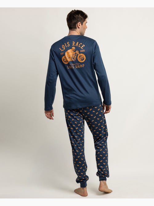 Pyjama Roadster à manches longues pour homme LOIS - Kiabi Pyjama Roadster à manches longues pour homme LOIS - Kiabi