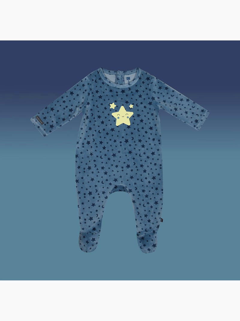 Pyjama Roïs pont dos Bleu - Kiabi