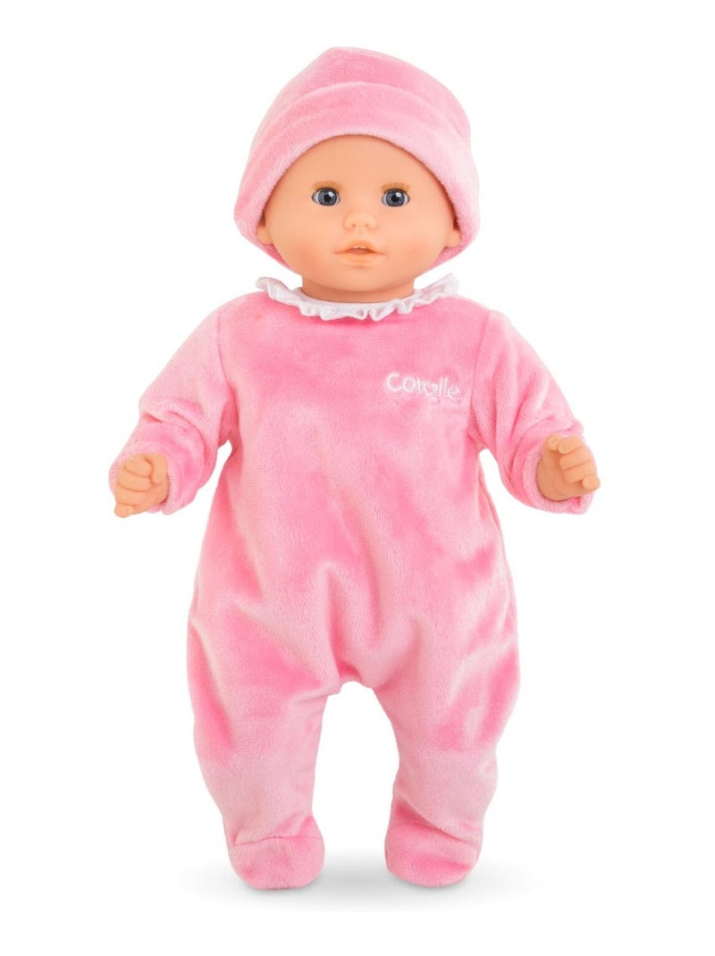 Pyjama rose et bonnet pour poupon 30 cm Multicolore - Kiabi