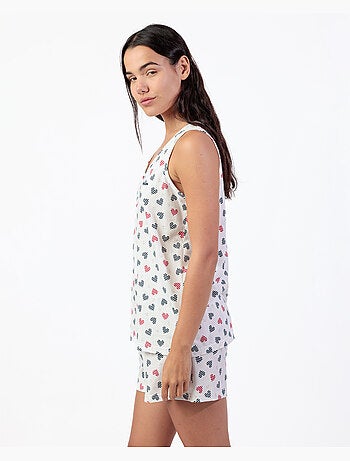 Pyjama sans manches ADMAS Ocean Lover pour femme