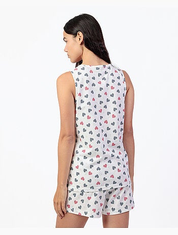 Pyjama sans manches ADMAS Ocean Lover pour femme