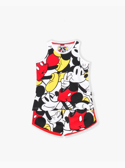 Pyjama sans manches Disney Big Mickey pour filles - Kiabi