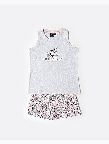 Pyjama sans manches Disney Dalmatiens pour filles