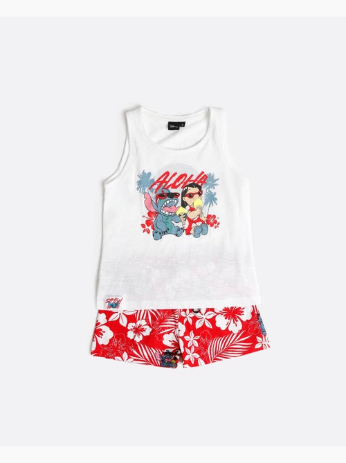Pyjama sans manches Disney Lilo & Stitch pour fille - Kiabi Pyjama sans manches Disney Lilo & Stitch pour fille - Kiabi