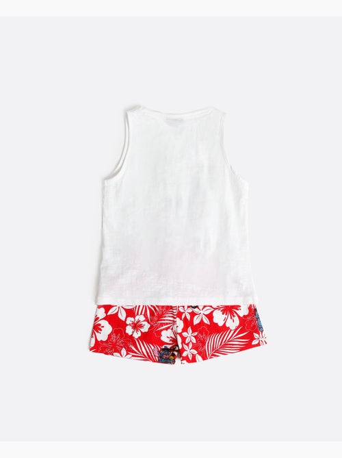 Pyjama sans manches Disney Lilo & Stitch pour fille - Kiabi Pyjama sans manches Disney Lilo & Stitch pour fille - Kiabi