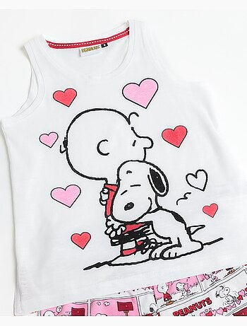 Pyjama sans manches PEANUTS Love Valentines pour filles