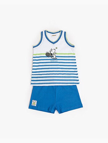 Pyjama sans manches PEANUTS Tennis Club pour filles