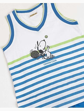 Pyjama sans manches PEANUTS Tennis Club pour filles