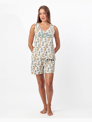 Pyjama sans manches pour femme Disney No Bunny Like You