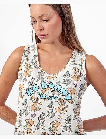 Pyjama sans manches pour femme Disney No Bunny Like You