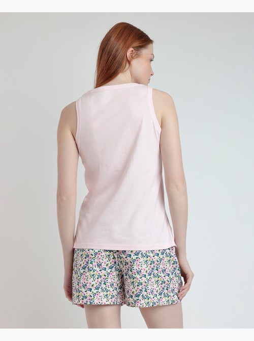 Pyjama sans manches Sweet Garden pour femme ADMAS - Kiabi Pyjama sans manches Sweet Garden pour femme ADMAS - Kiabi