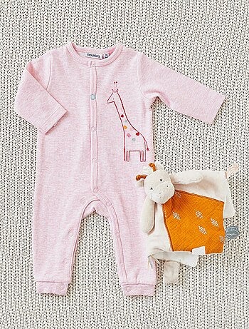 Fresk - Pyjama bébé à pieds - Dachsy - Le Petit Zèbre