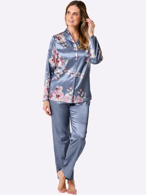 Pyjama Satin - Taille Standard - Witt - Kiabi